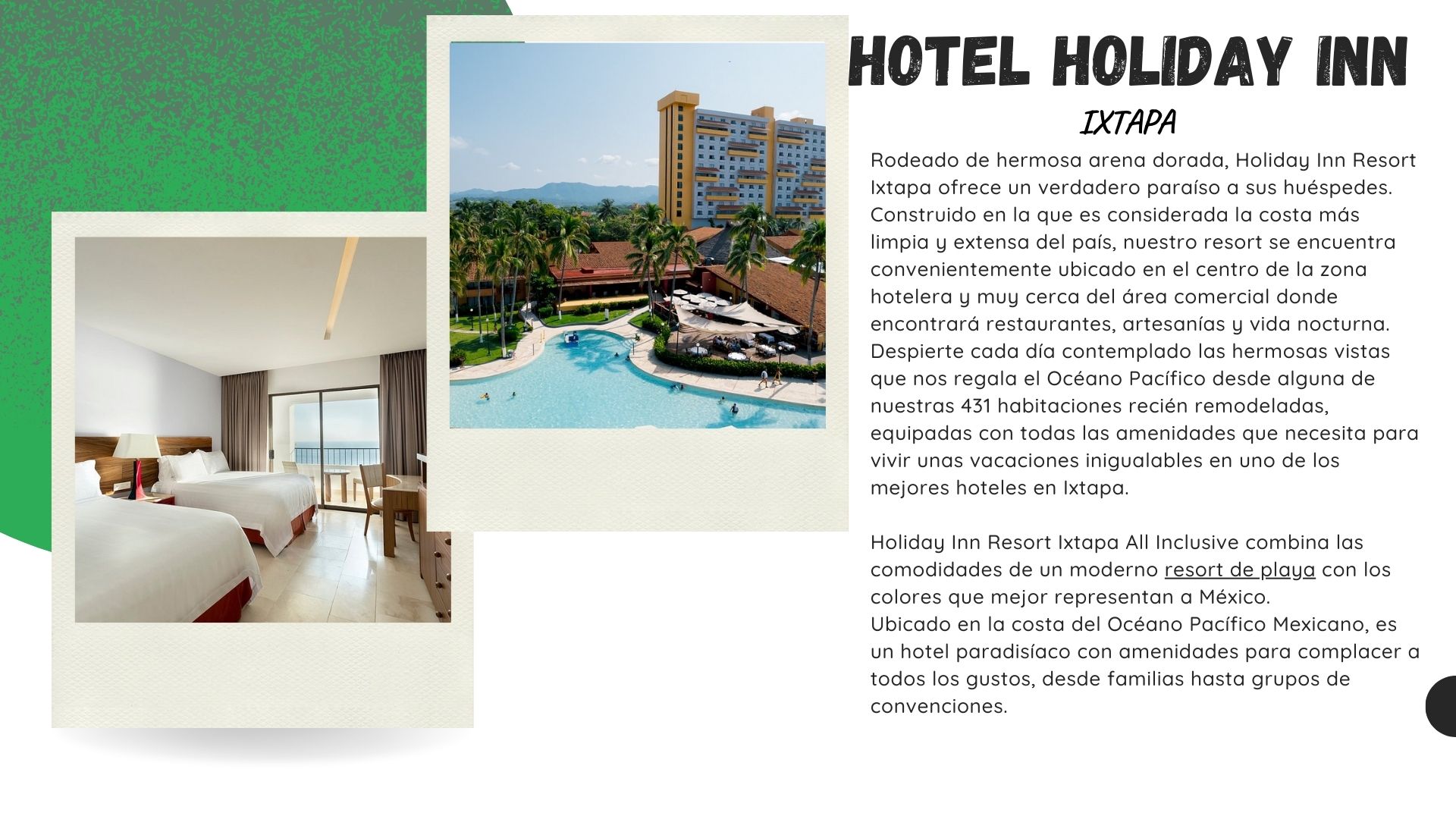 IXTAPA-HOLIDAY INN IXTAPA ( Todo Incluido ) 